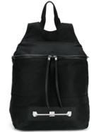Rick Owens Drkshdw Zip Pocket Backpack - Black