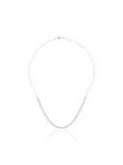 Dana Rebecca Designs 14kt White Gold And Diamond Half Chain Necklace -