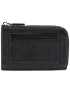 Prada Cardholder Zipped Wallet - Black
