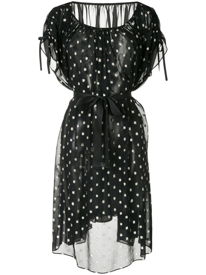 Han Ahn Soon Belted Dress - Black