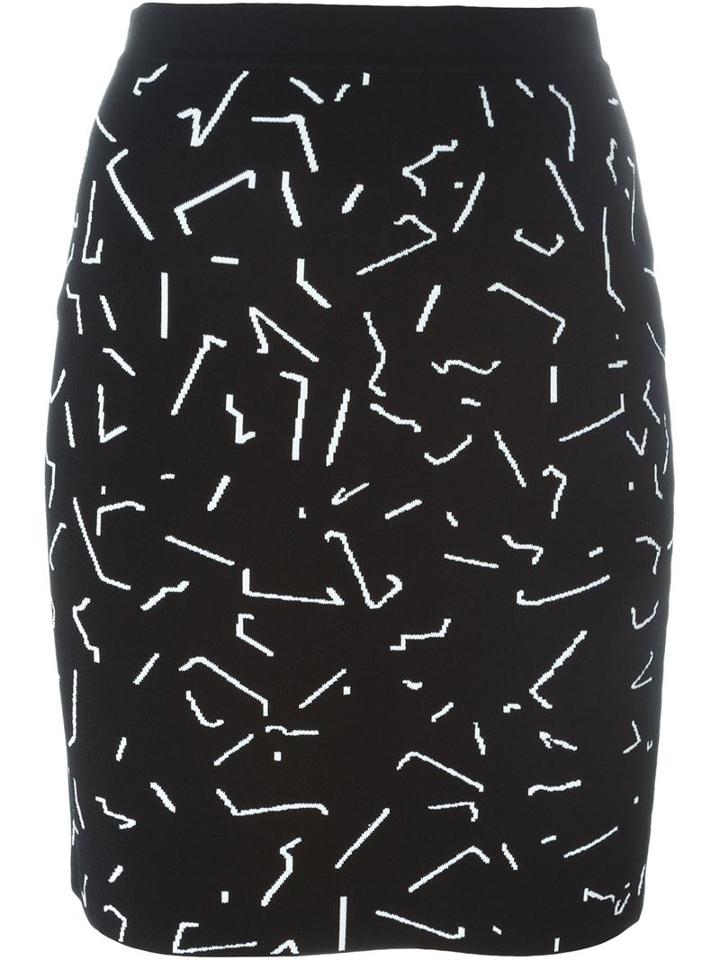 Alexander Wang Shadow Line Jacquard Skirt