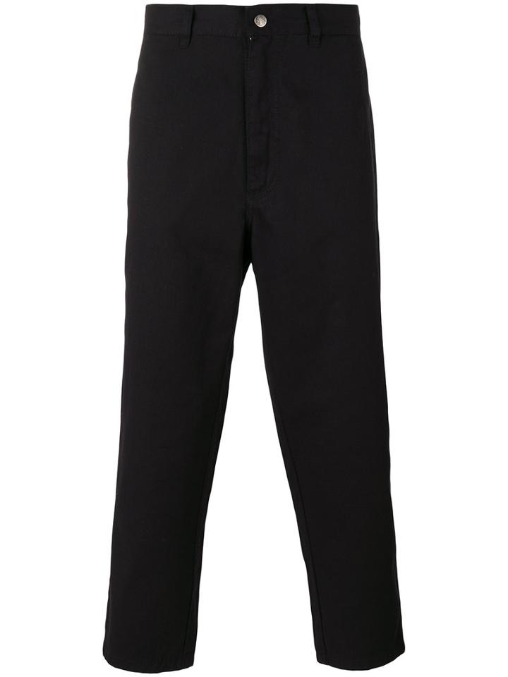 Société Anonyme 'summer Ginza' Cropped Trousers, Adult Unisex, Size: Large, Blue, Cotton