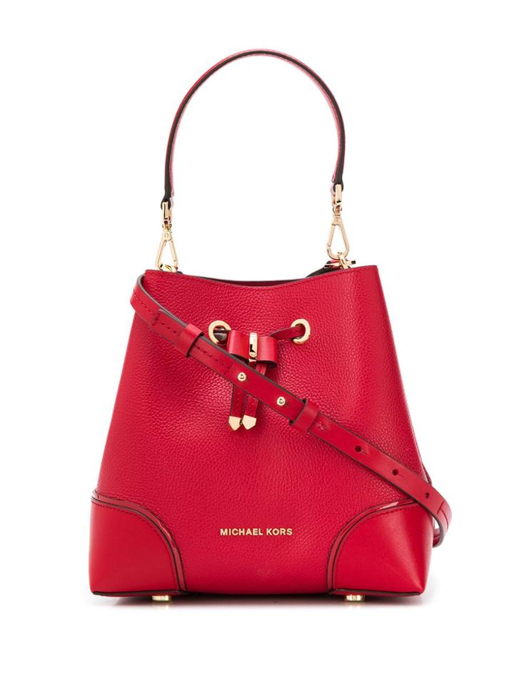 Michael Michael Kors Mercer Gallery Shoulder Bag - Red