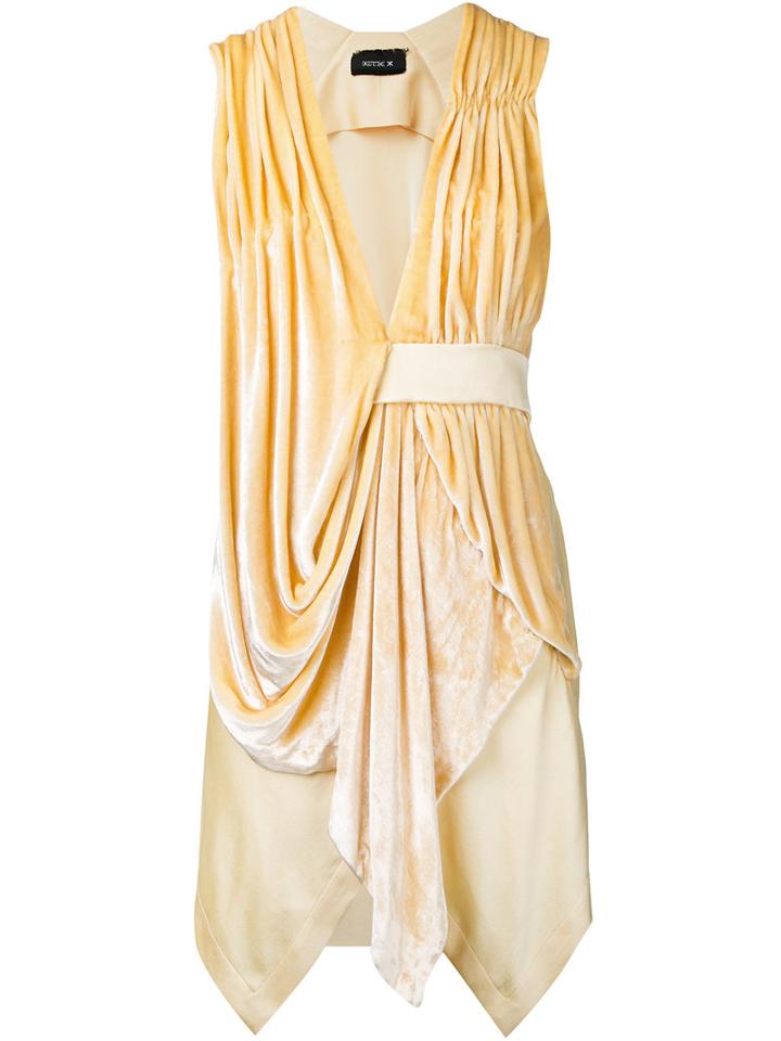 Kitx - Painterly Top - Women - Silk/viscose - 12, Yellow/orange, Silk/viscose
