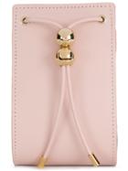 Emilio Pucci Drawstring Box Wallet - Pink & Purple