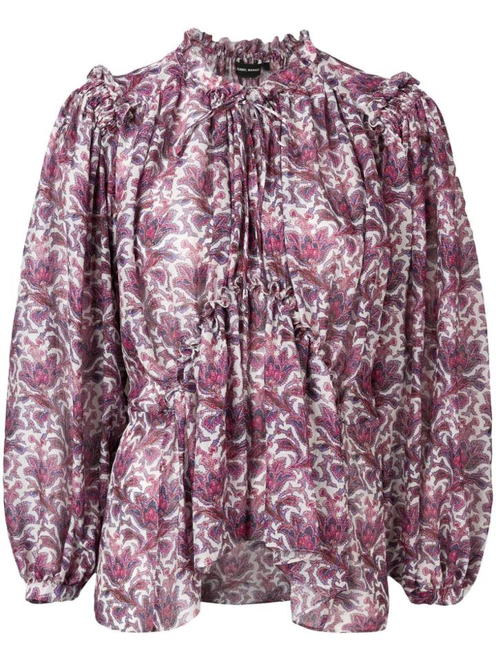 Isabel Marant Noon Blouse - Purple