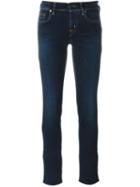 Jacob Cohen 'susan' Slim Fit Jeans, Women's, Size: 25, Blue, Cotton/polyester/spandex/elastane