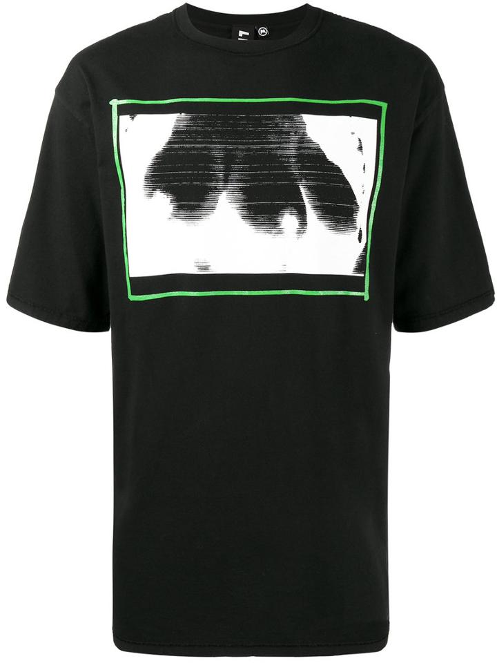 Liam Hodges - Tits T-shirt - Men - Cotton - M, Black, Cotton