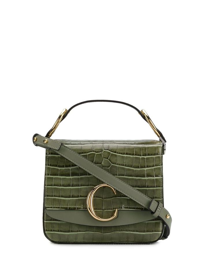 Chloé Mini Chloé C Bag - Green