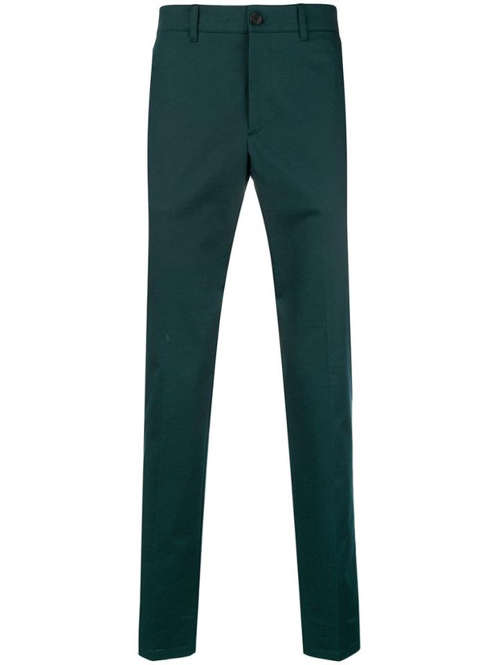 Prada Classic Tailored Trousers - Green