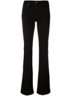 7 For All Mankind 'charlize' Bootcut Jeans, Women's, Size: 27, Black, Modal/cotton/polyester/spandex/elastane