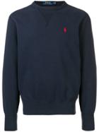 Polo Ralph Lauren Logo Long-sleeve Sweatshirt - Blue
