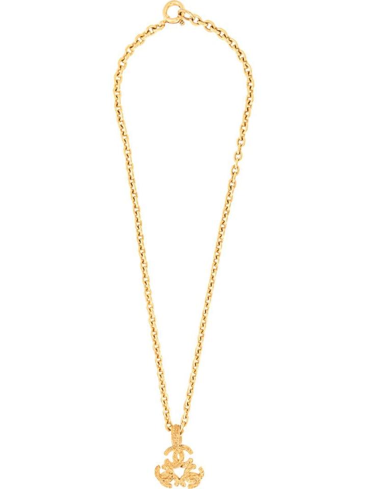Chanel Pre-owned 3 Cc Necklace - Gold
