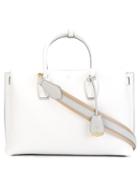 Mcm Large Milla Tote, Women's, White, Leather