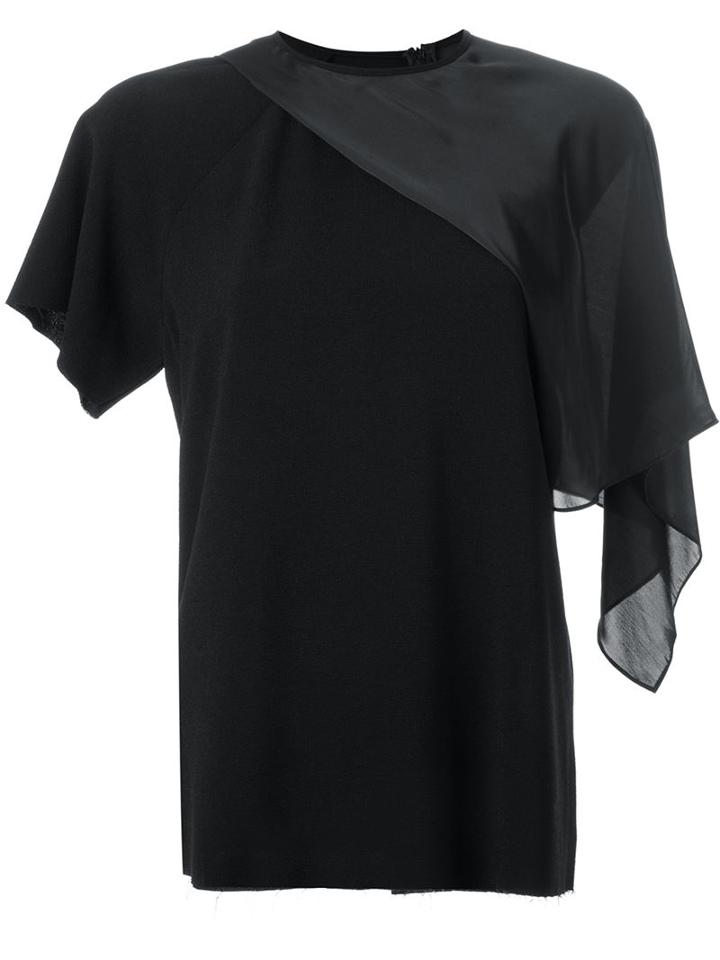 Christopher Esber Angled Drape Raglan T-shirt