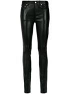 Saint Laurent Skinny Fit Trousers - Black