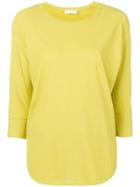 Zanone Ruffle-trim - Yellow