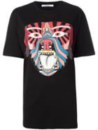 Givenchy Tribal Print T-shirt, Women's, Size: Large, Black, Cotton
