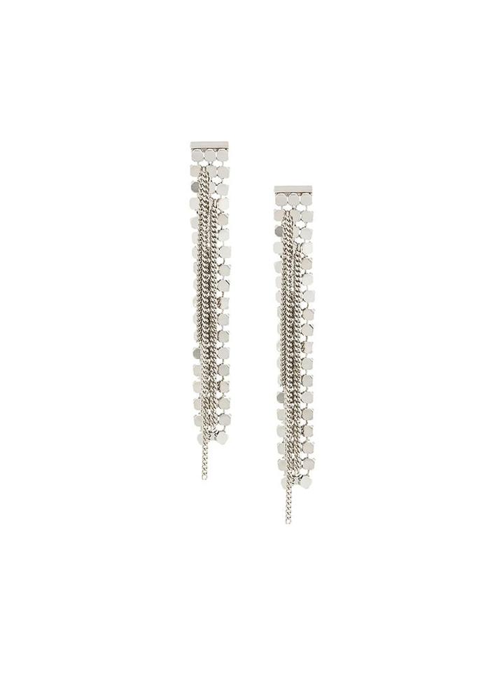 Mm6 Maison Margiela Pendulum Earrings, Women's, Metallic