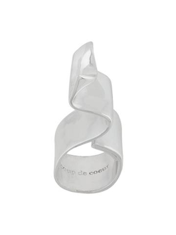 Coup De Coeur Wave Ring - Silver