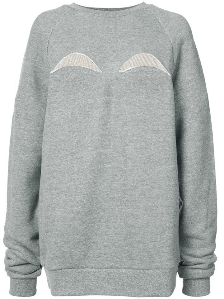 Maison Margiela Cut Out Sweatshirt - Grey