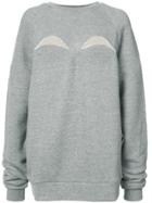 Maison Margiela Cut Out Sweatshirt - Grey
