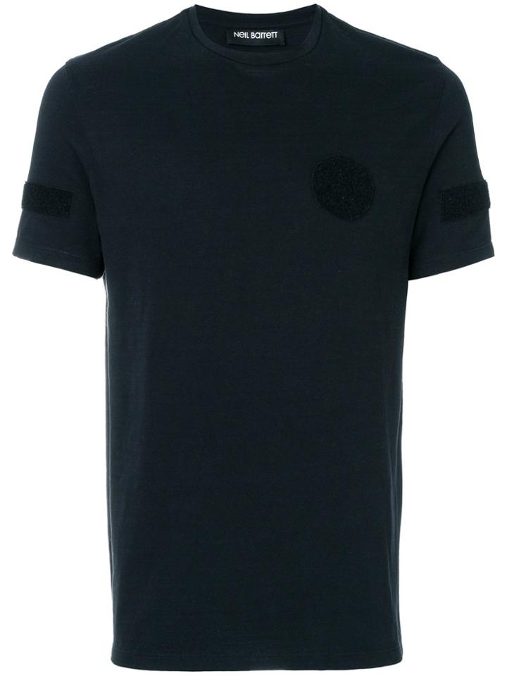 Neil Barrett Geometric Detail T-shirt - Black