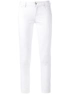 Jacob Cohen - Classic Skinny Trousers - Women - Cotton - 30, White, Cotton