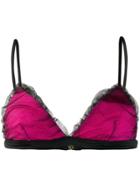 Mc2 Saint Barth Tulle Layered Bikini Top - Pink