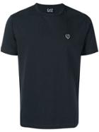 Ea7 Emporio Armani Logo Appliqué T-shirt - Blue