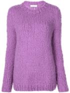 Gabriela Hearst Round Neck Jumper - Purple