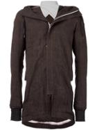 Taichi Murakami Mountain Parka, Men's, Size: 7, Grey, Wool/ramie/polypropylene