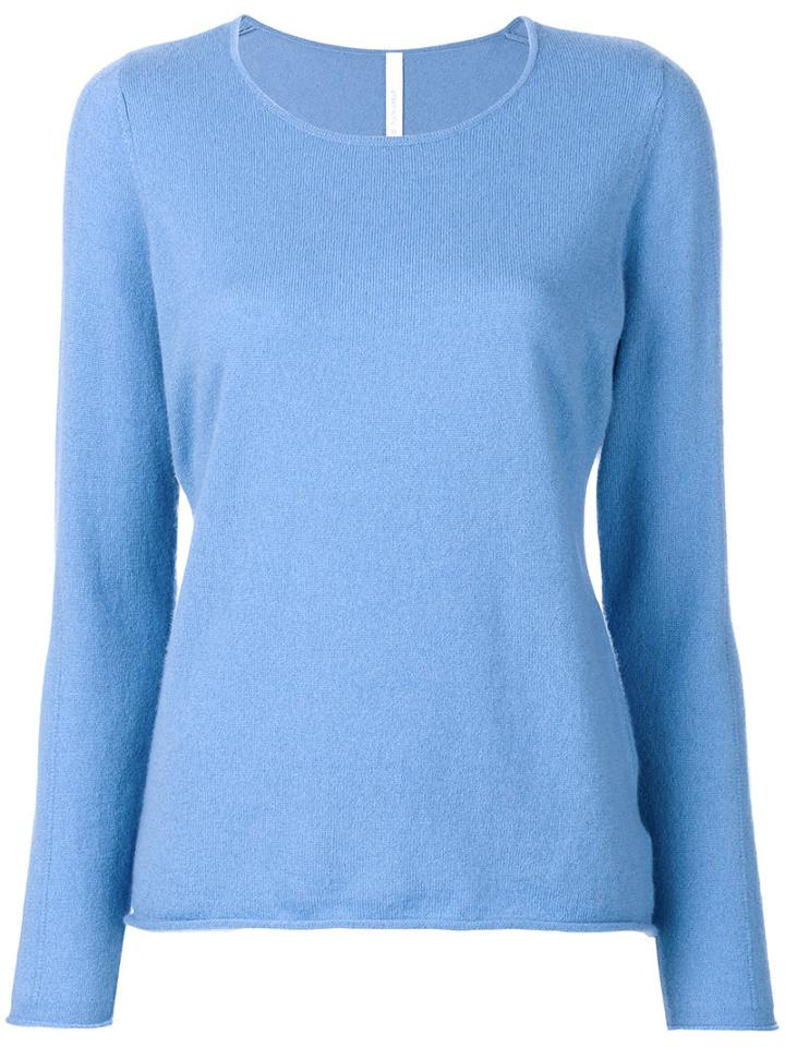 Philo-sofie - Scoop Neck Sweater - Women - Cashmere - 40, Blue, Cashmere