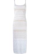 Cecilia Prado Knit Midi Dress - White
