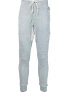 Greg Lauren Fleece Trousers, Men's, Size: 3, Grey, Cotton