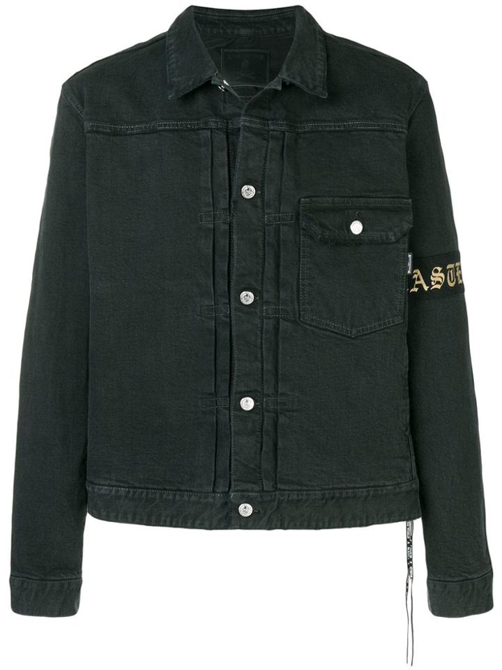 Mastermind World Button Denim Jacket - Black