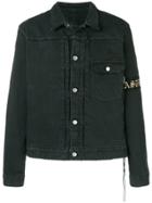 Mastermind World Button Denim Jacket - Black