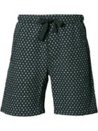 Simon Miller - Printed Bermuda Shorts - Men - Cotton - 1, Black, Cotton