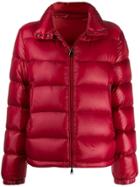 Moncler Short Down Filled Jacket - Red