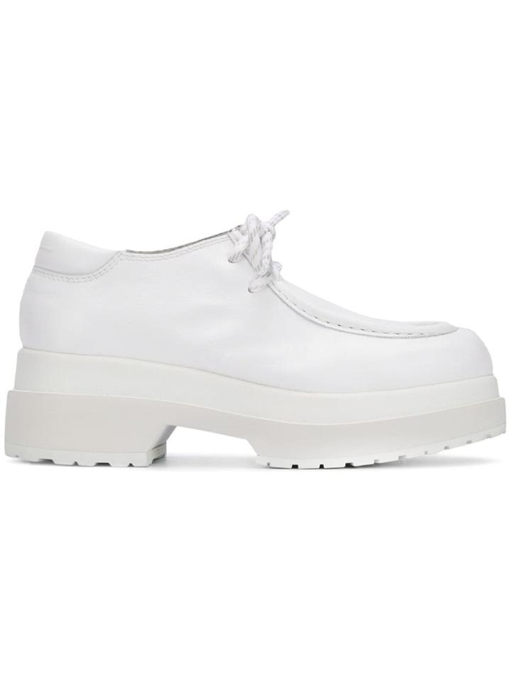 Mm6 Maison Margiela Chunky Lace-up Shoes - White