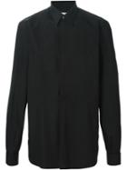 Maison Margiela Pointed Collar Shirt, Men's, Size: 52, Black, Cotton