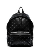 Saint Laurent Star Motif Print Backpack - Black