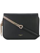 Nina Ricci - Flap Chain Shoulder Bag - Women - Leather/metal - One Size, Black, Leather/metal