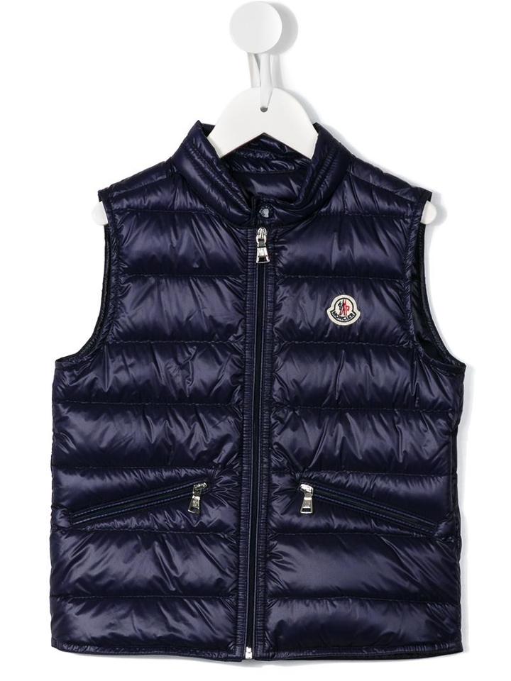 Moncler Kids Padded Gilet, Boy's, Size: 10 Yrs, Blue