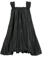 Simone Rocha Oversized Flared Dress - Black