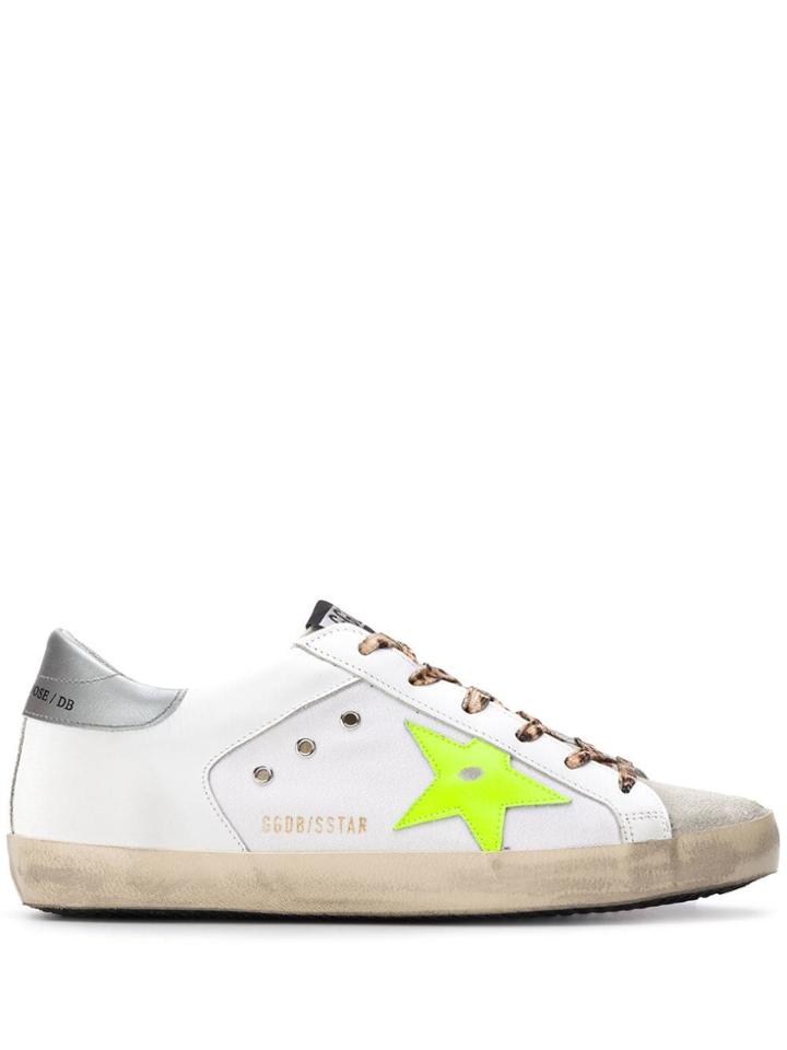 Golden Goose Deluxe Brand Superstar Leopard Print Lace-up Sneakers -