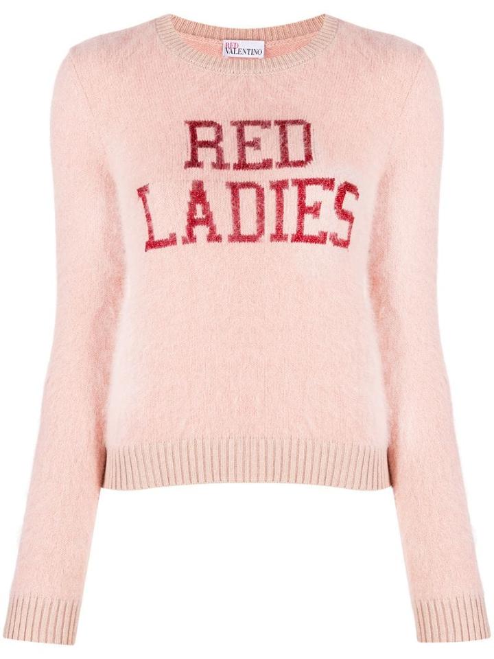 Red Valentino Red Ladies Sweater - Pink