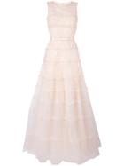 Oscar De La Renta Sleeveless Gown - Nude & Neutrals