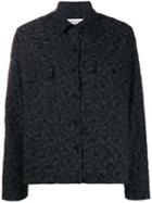 Ymc Embroidered Long-sleeve Shirt - Black