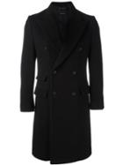 Marc Jacobs Double Breasted Coat, Men's, Size: 48, Black, Camel Hair/viscose/cotton